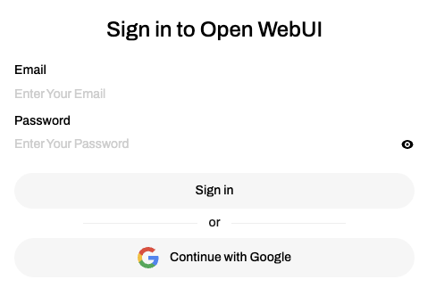 Continue with Google button